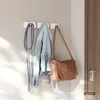 Flip 5 Haken Nickel – moderne Garderobe, 5 verstellbare Produktbild-Vorschau 2