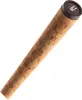 A close-up shot of a fishing rod handle made of cork with a black end cap featuring a logo. Produktbild-Vorschau