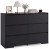 Ladekast BEALIFE 100x35x75 cm met 6 laden | Van MDF met Productafbeelding-voorbeeld 1