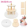 3-stöckiger Tortenständer 34/22/16 cm Brand4Cake Produktbild-Vorschau 3