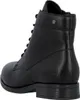 A black leather boot shown from the side and back. Náhled obrázku produktu