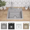 Faizee Home | Compact Granitspüle Grau 41 x 44 cm – Produktbild-Vorschau 1