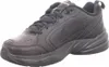 A black Nike Air Monarch IV sneaker is shown from a side angle against a white background. Náhled obrázku produktu