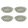 Teller 4er-Set MONSTERA, Ø 20,5 cm, nature desert, KOZIOL Produktbild-Vorschau 7