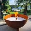 Schwabenfire Outdoorkerze mit Dauerdocht in Edelrost Produktbild-Vorschau 3