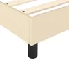 A close-up view of the corner of a bed frame with a black leg. Náhled obrázku produktu