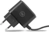 A black power adapter with a USB cable attached, shown at an angle against a white background. Anteprima dell’immagine prodotto