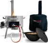 Utschak Timur Ø50 cm Edelstahl mit Kazan 22L Gasbrenner Produktbild-Vorschau 1
