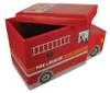 Scatola con camion dei pompieri, dimensioni 53 x 26 x 31,5 Anteprima dell’immagine prodotto 4