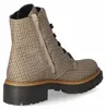 Rieker  Damenschuhe Stiefel Schnürer Schnürstiefel Beige Productafbeelding-voorbeeld 44
