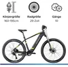 Zündapp Z808 E Bike Mountainbike 29 Zoll schwarz/gelb Produktbild-Vorschau 3
