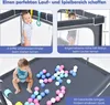 COSTWAY kojec dla dziecka 124 x 124 cm składany, przenośny Podgląd zdjęcia produktu 4