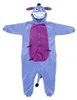 Pigiama Onesie Kigurumi Costume Travestimento Asino L : 165 Anteprima dell’immagine prodotto 4
