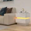 2x Intelligenter LED Nachttisch mit Ladestation,16 Produktbild-Vorschau 3