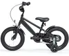 Qualitäts Kinderfahrrad 14 Zoll Matt Schwarz Junge Produktbild-Vorschau 2