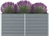 vidaXL Podwyższona grządka 160 x 80 x 77 cm Stal ocynkowana Podgląd zdjęcia produktu 2