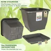 MePla - Pflanzkübel Quadrat 58x58 anthrazit Produktbild-Vorschau 3