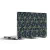 MuchoWow® Laptop Aufkleber Sticker Cover Muster - Blau - Produktbild-Vorschau 1