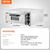 VEVOR Kommerzieller Pizzaofen Backofen Einzeldeckschicht Produktbild-Vorschau 7