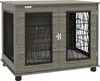 PawHut Hundebox für Zuhause, Hundehaus mit Kissen, Produktbild-Vorschau 1