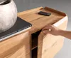DELIFE Sideboard Kiano 175 cm Akazie Natur 4 Türen V-Fuß Produktbild-Vorschau 5