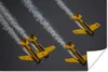 MuchoWow® Poster Flugzeuge - Fliegen - Rauchen 180x120 cm - Produktbild-Vorschau 1
