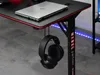Biurko mads 160 czarny karbon redline, podstawa czarny Podgląd zdjęcia produktu 5