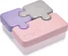 Melii Snackbox Puzzle rosa, lila, grau Produktbild-Vorschau 4