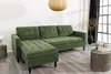 riess-ambiente Ecksofa STOCKHOLM 220cm grün Cordstoff Produktbild-Vorschau 3
