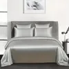 Hedvábné prostěradlo | SILKYFIT Light Grey 180 x 200 Náhled obrázku produktu 4