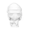 A white, unpainted Funko Pop! vinyl figure of Albus Dumbledore wearing a Santa hat and glasses, holding a small object. Podgląd zdjęcia produktu