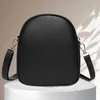 Borsa portacellulare in pelle nera, borsa a tracolla Anteprima dell’immagine prodotto 12