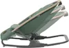 A baby bouncer chair shown from the side, with multiple reclining positions indicated by ghosted images. Produktbild-Vorschau