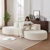 Modulares Schaumsofa 2-Teilig – Rahmenloses Sofa in Beige, Produktbild-Vorschau 11