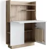 Vicco Biurko sekretarskie Alena, 85 x 27 cm, Sonoma/Biały Podgląd zdjęcia produktu 1