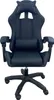 A black gaming chair is shown from the front on a white background. Produktbild-Vorschau
