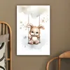 MuchoWow® - Leinwandbilder - Kaninchen - Babytier - Kinder, Produktbild-Vorschau 5