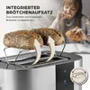 GOURMETmaxx : Grille-pain à fentes courtes pour 2 tranches Voir les images du produit 3