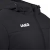 A close-up view of a black jacket with the brand logo. Anteprima dell’immagine prodotto