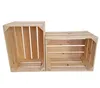 Holzkiste 40x30x23 cm 2er Set - Dekokiste Aufbewahrung als Produktbild-Vorschau 1