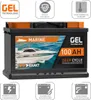EXAKT GEL Batterie 12V 100Ah Bootsbatterie Marine Produktbild-Vorschau 2