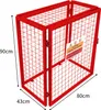 Szafka na butle gazowe 90 cm x 80 cm x 43 cm, składana, z Podgląd zdjęcia produktu 4