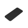 A black foam filter on a white background. Produktbild-Vorschau