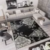 Teppich Wohnzimmer Schlafzimmer Kurzflor Modern Design Produktbild-Vorschau 1