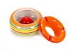 Wind-Aschenbecher Ø ca. 11 cm in Orange mit abnehmbarem Produktbild-Vorschau 3
