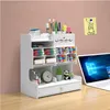 Weißer Schreibtisch-Organizer  Zuhause Büro und Schule Produktbild-Vorschau 3