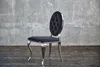 KAWOLA Stuhl LINDA Esszimmerstuhl Barock Velvet schwarz Produktbild-Vorschau 3