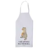 Mr. & Mrs. Panda Schürze Otter Bauch - Weiß - Geschenk, Produktbild-Vorschau 2