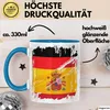 Spanien Deutschland Flagge Halb Deutscher Halb Spanier Produktbild-Vorschau 3