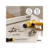 Karnisz Twilight 76-213cm nikiel do zasłon zaciemniających Podgląd zdjęcia produktu 7